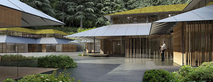 Portland Japanese Garden Kengo Kuma