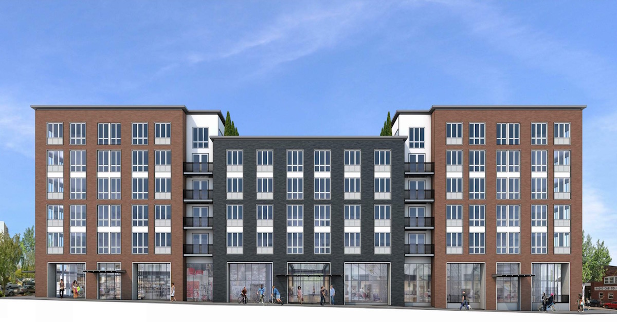 905 NW 17th Ave, as presented to the Design Commission in July