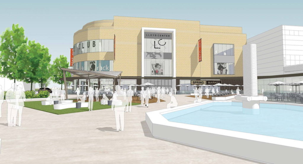 Lloyd Center Remodel Next Portland