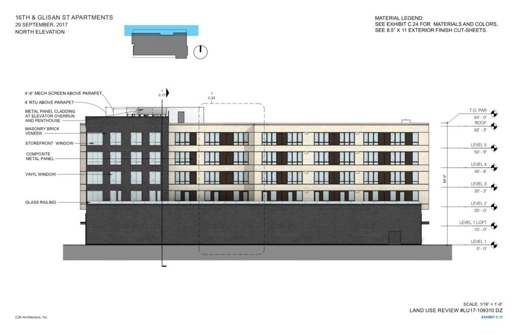 Glisan Street Apartments Approved by Design Commission (images) Next
