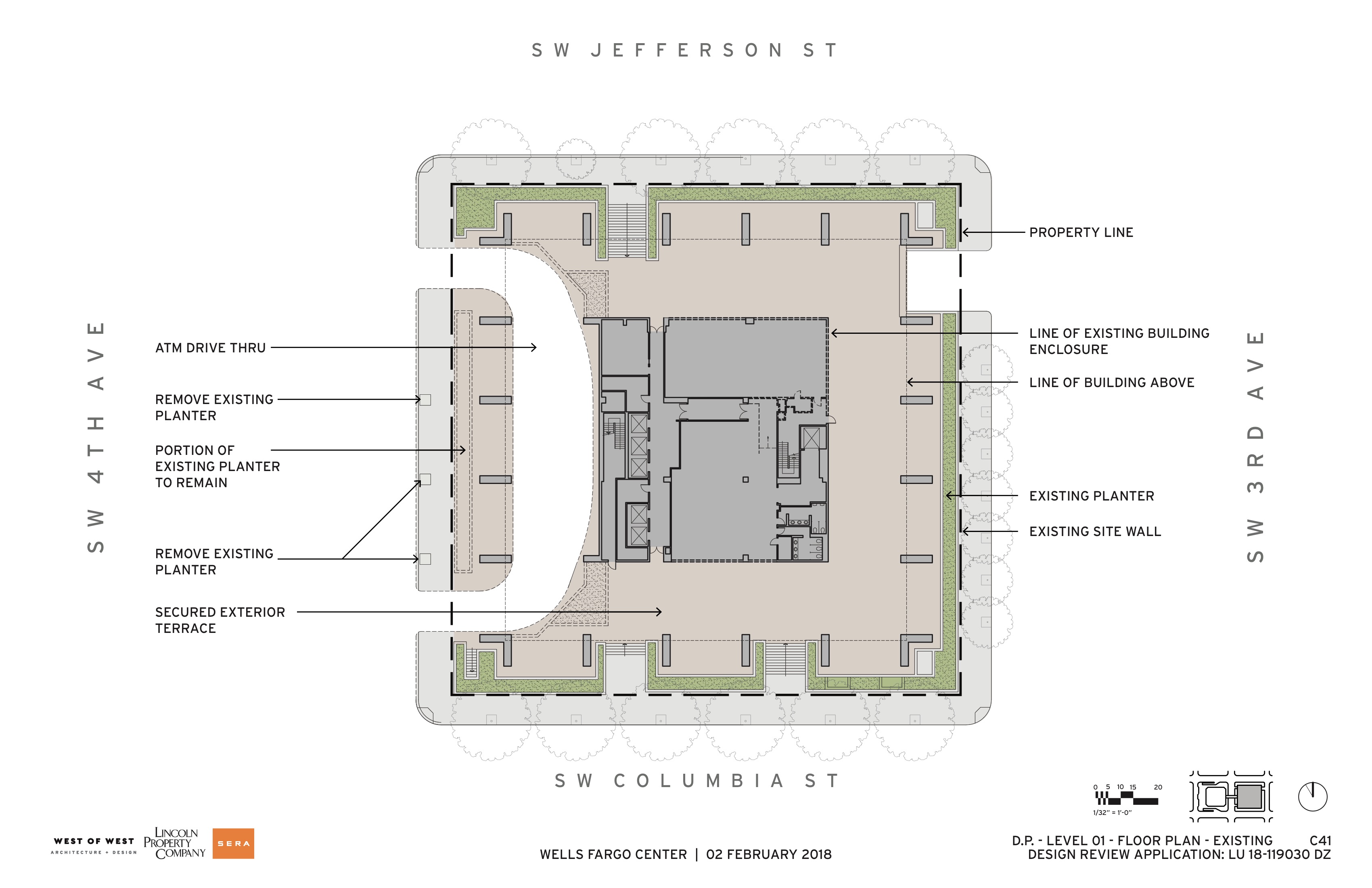 Map  Wells Fargo Center