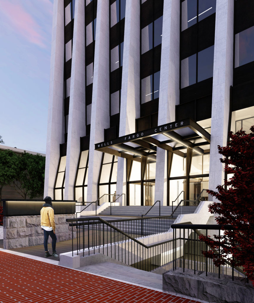 remodel of wells fargo center approved (images)