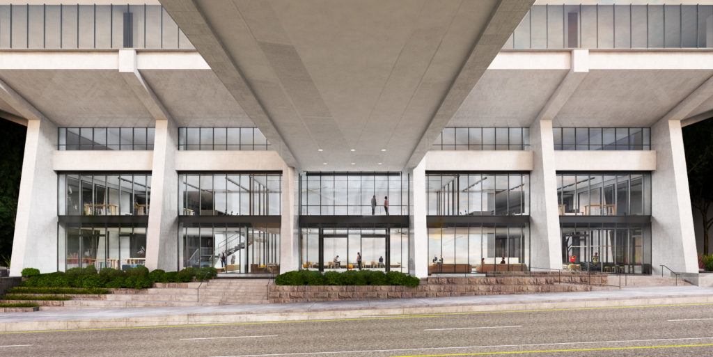 remodel of wells fargo center approved (images)