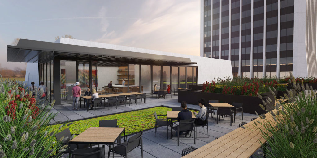 remodel of wells fargo center approved (images)