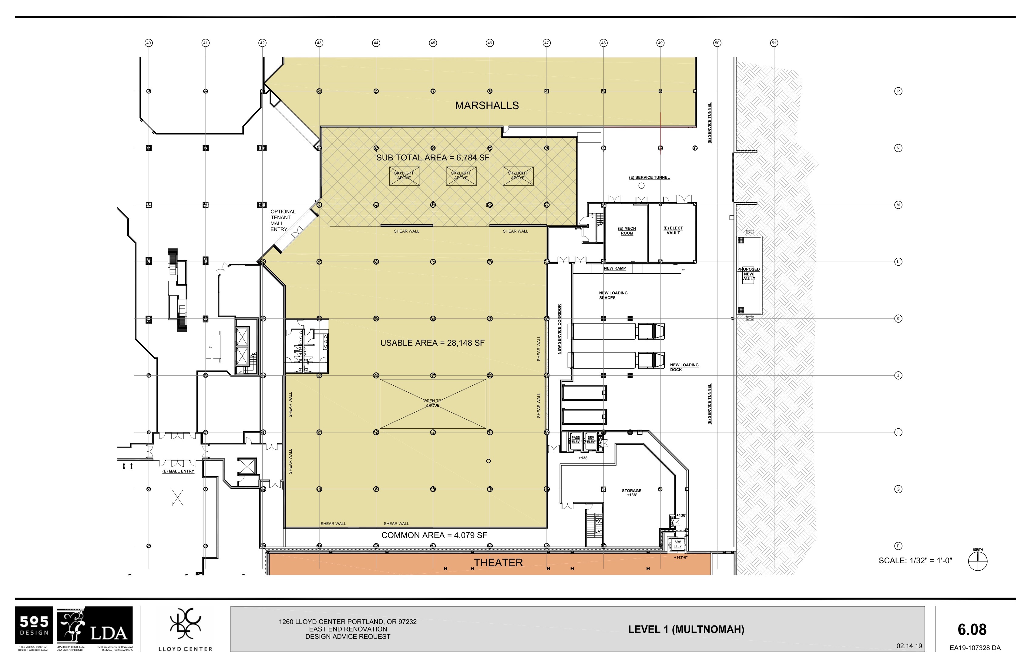 Revised Concept for Lloyd Theater Addition Receives Design Advice ...
