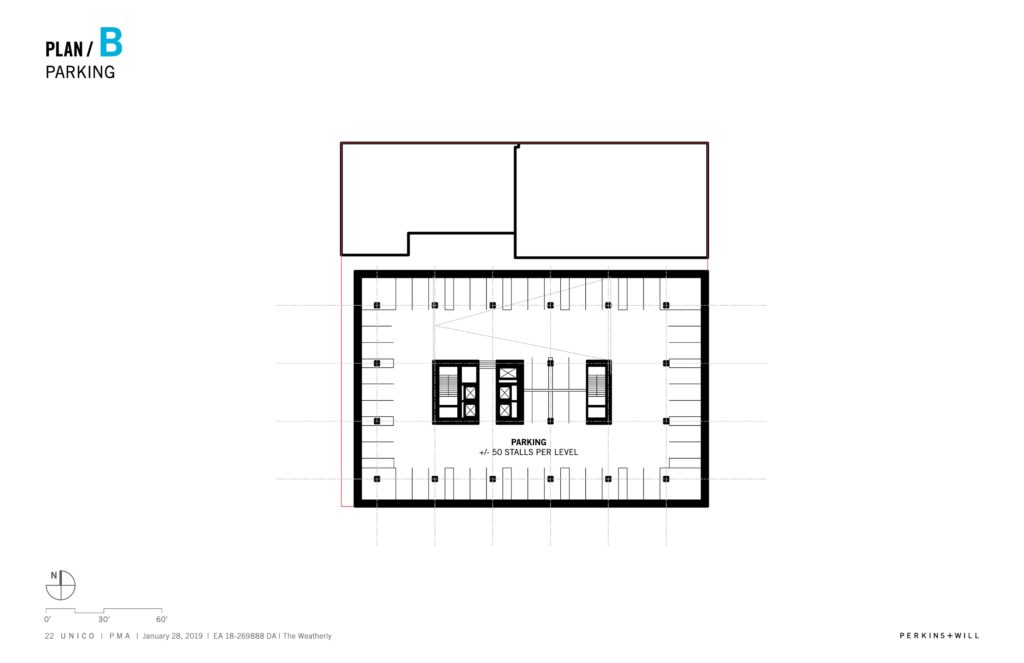 New office building at the Weatherly site